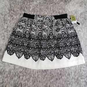 A. Byer black & white skirt